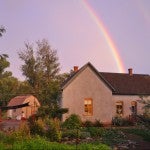 Rainbow on Farm