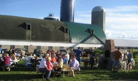 farm pizza night