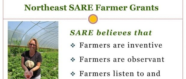 SARE Farmer Grants