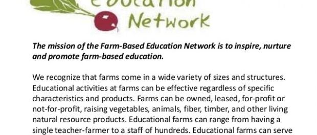 farm based education