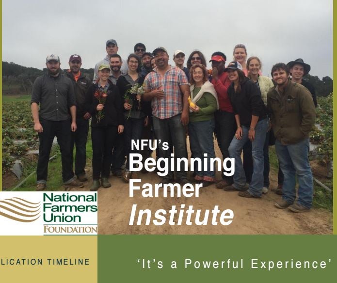 NFU Beginning Farmer Institute