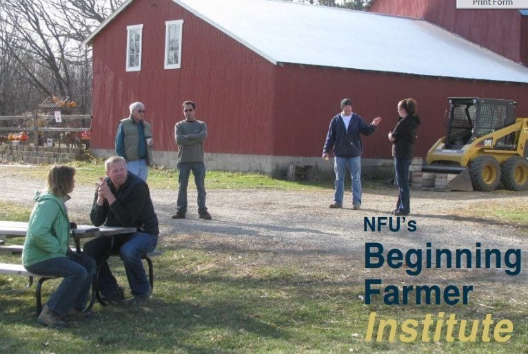 nfu beginning farmer institute
