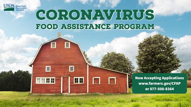 new coronavirus aid for farmers